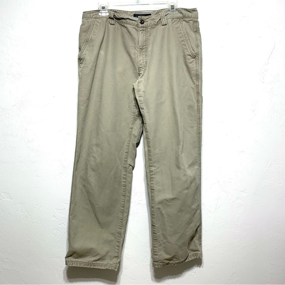 Eastern Mountain Sports Climbing Hiking Tan Pants Hike Gorpcore Outdoor Mens 36